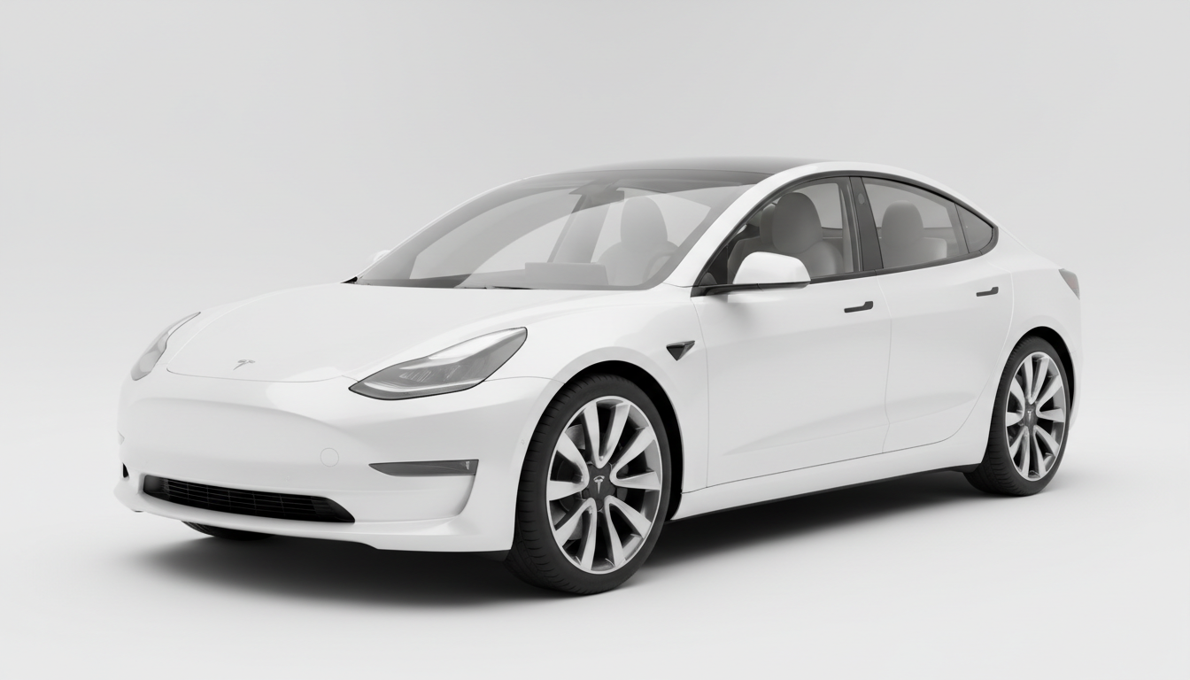 Tesla Model 3 test