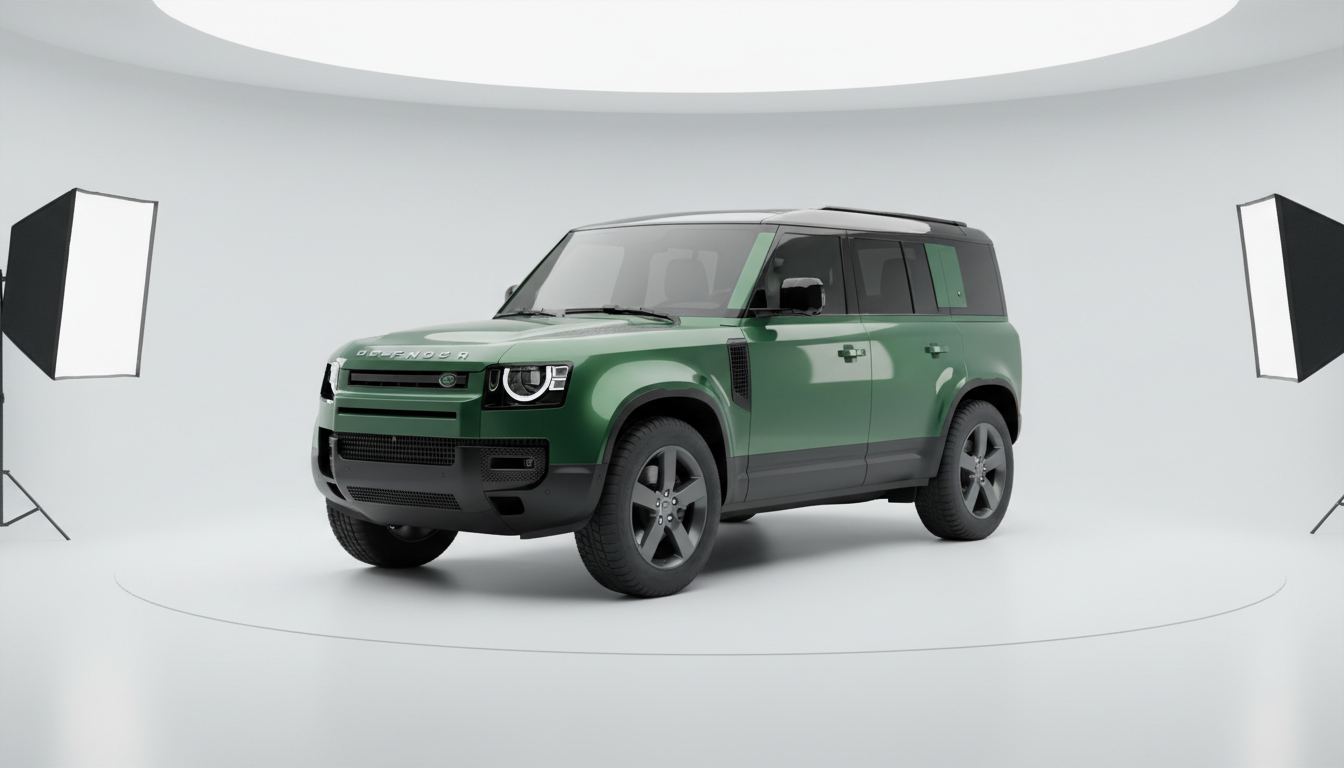 Land Rover Defender test