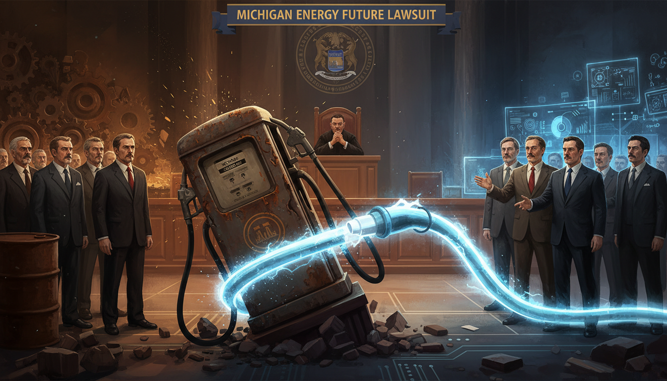 Pozew Michigan przeciwko koncernom naftowym o blokowanie samochodów elektrycznych